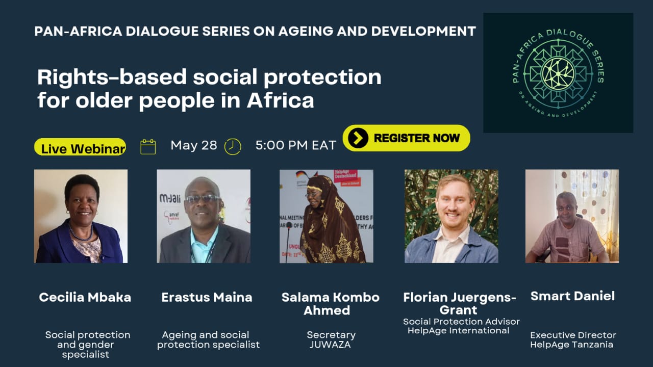 Flyer for session 3: Rights-based Social Protection for Older People in Africa